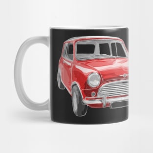 Classic Mini Chalk Red Mug